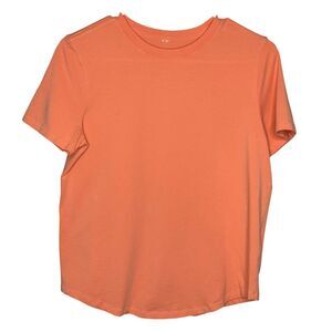 Lululemon Orange Short Sleeve T-Shirt Size 4/6?
